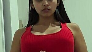 Horny Big-Tits Stepsister Begs Stepbro for Dick