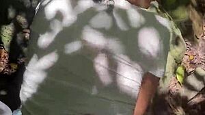 vlog of me pounding hot colombian gf by public river