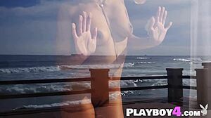 sexy asian milf angel constance strips hot natural tits body!