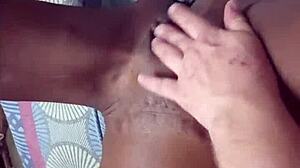 Black Girl Lets White Man Touch Sensual Pussy in Juicy Reveal