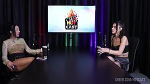 yo check debora andrade's hot cast compilations in sheer red lingerie swinging wild