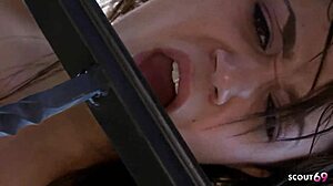 Whoa! Latina Teen's Saggy Tits Bounce During First BBC Anal Pounding!