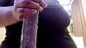 boyfriend tee v5 shares his chubby big tits girl's huge natural boobs and monster cock ride