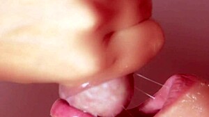 hey husband check your japanese wife's monster cock cheating closeup