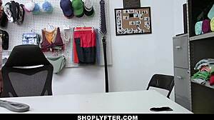 hey, pretty ashley aleigh got caught licking cream in the garage shop