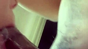 Curvy Asian Gags On Monster Cock Sloppy Deepthroat