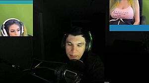Joycgee and trainwrecks deliver intense live webcam performance