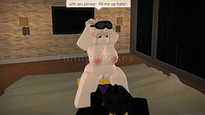 roblox yellow husband pounding his busty wife cowgirl style 🔥💦