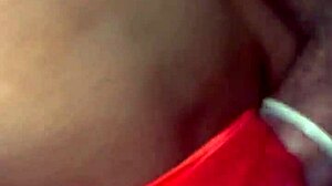 milwaukee babe bent over squirting on huge black daddy dick quickie fuck!