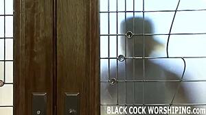 Watch him fill my ass with that massive black cock!
