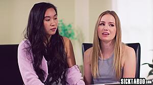 Does Counselor Kenzie Taylor Fuck Asian Teen and Hubby?