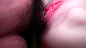 how does it feel with my finger and dick stretching your shaved pussy?