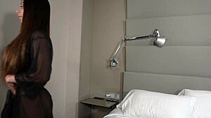 Room Service BBC Pounds Luiza Marcato's Tight Ass