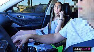 Think this rookie fuck doll can handle agent's facial cumshot blast?