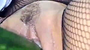 colombian milf rabitquicky shoves cucumber deep in squirting pussy