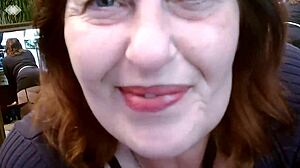 Teasing dirty mouthed dawnskye1962 flashes natural tits in fishnet thigh highs and heels before mirrors