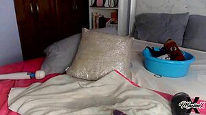 Maxine X stuffs 24-inch dildo craving endless orgasms