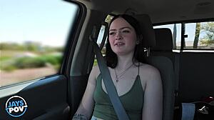 brand new tattooed slut imani valor's tight pussy gets stretched sloppy by jays pov cock