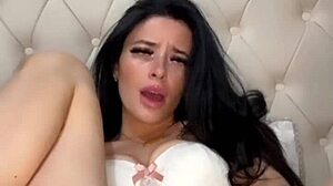 hey check out this horny american teen exchange student squirting solo on webcam with toys pov