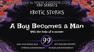 oh god listen to this boy turn man audio making you cum hard eses99!!