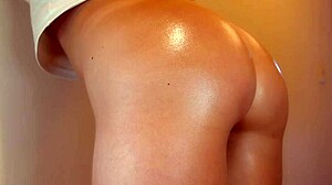 my japanese stepsis bends over for doggystyle, showing off her perfect ass uncensored.