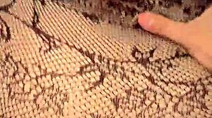 my big ass latina curves bounce in lingerie during intense doggy style pounding pov