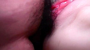 how does it feel with my finger and dick stretching your shaved pussy?