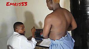 Chubby 18+ teen's massive tits bounce during brutal classroom pounding