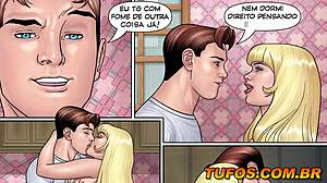 Oh Fuck! Delicious Blonde Gives Tight Asshole Anal Pounding in Kitchen!