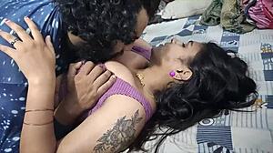 Sister-in-law's tight saree grabs naughty devar's eyes in heated indian stare-down