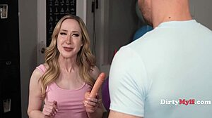 Yoga Turns Wild as Alaina Taylor Facesits Sam Shock