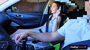 Think this rookie fuck doll can handle agent's facial cumshot blast?