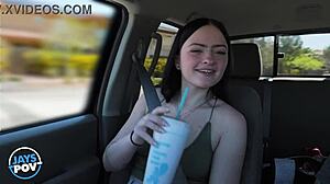 brand new tattooed slut imani valor's tight pussy gets stretched sloppy by jays pov cock