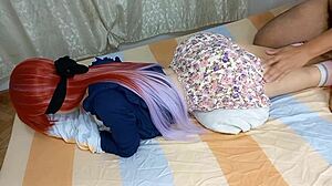 my horny stepdaughter virgin ballerina skirt teases erection then bends for anal penetration all night