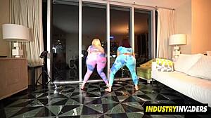 ever seen two curvy pawgs throats stuffed by massive bbc anaconda double team?