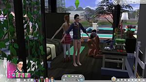 Reupload: Step Brother Leads Step Sister Orgy with Hard Fucking Group Action