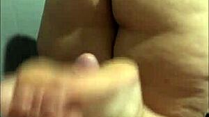 Spanish BBW Eva Autumn deepthroats and rides Hunter Bradley's cock in sloppy hookup!