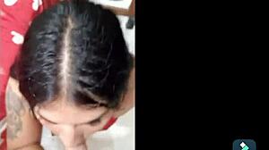 3 Latinas Gulped Deep Facials!