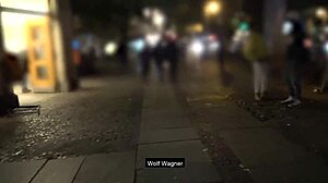 Fit Sandy Big Fake Tits Blonde Milf Bent Over for Raw Doggystyle Public Hookup