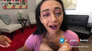 Emori Pleezer Gags On Huge Black Cock In Deepthroat Practice Session