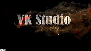 liza's ass stretched wide by double big cocks dp gape