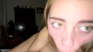 Beautiful Lover Sucks Cock Deepthroats Gags Face Fucks Drinks Cum Sloppy