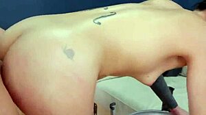 Foxy babe's gaping asshole endures bizarre bdsm asylum treatment and extreme anal