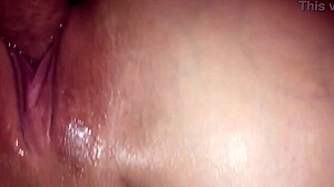 whoa, watch this skinny teen's wet pussy squirt in homemade creampie fuck