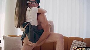 I'm nerdy stepsis ali jones dripping wet for stepbro cheating fun