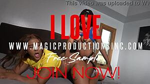 what happens when ebony lesbians roleplay alone at home?