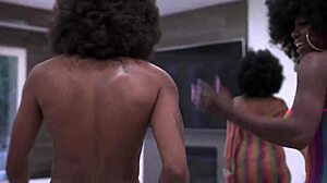 ebony bbc threesome with deepthroat and doggystyle