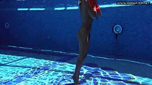 Hot Russian Pornstar Mary Kalisy Bikini Nude Poolside Public Small Tits Shower