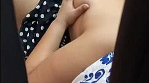 i return from work catching my stepdaughter masturbating in her bed