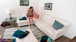 i couldn't resist stepmom's big ass spreading wide for my cock